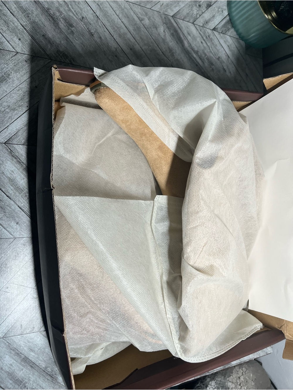 Over-the-Knee Beige Suede Western Boots - Picture 13 of 14